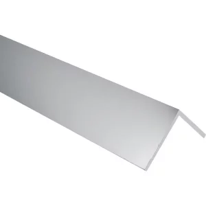 Hliníkový profil L pre montáž nosnej konštrukcie solárnych panelov 40x40 mm. Hliník v triede 6060 T66 o 30 % pevnejší ako hliníková zliatina