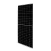 Monokryštalický fotovoltaický / solárny panel popredného výrobcu Ulica Solar UL-460M-144HV BLACK FRAME Mono Výkon 460W technológia delených FV článkov.